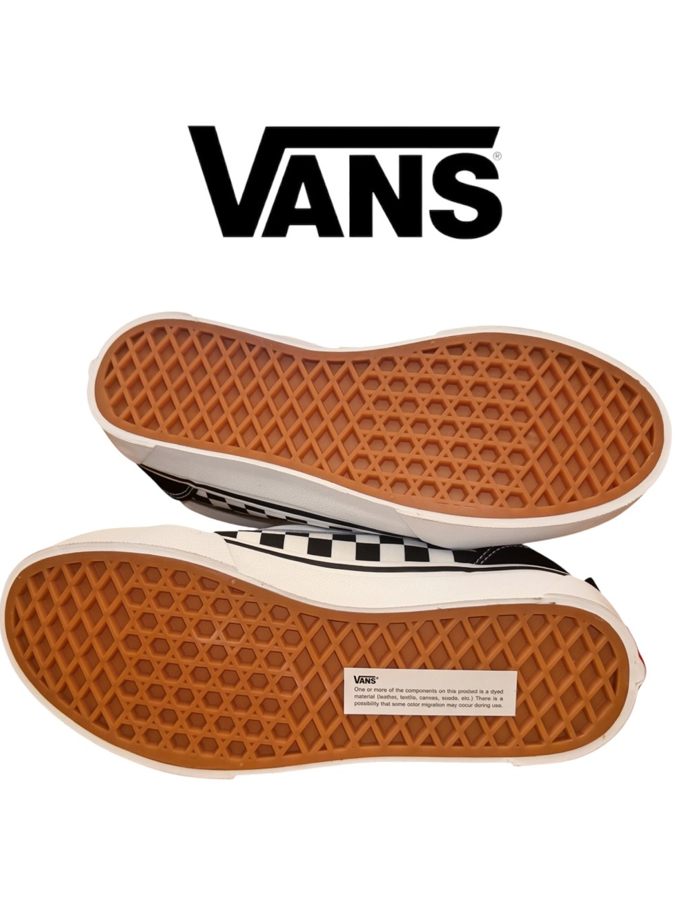 Vans Knu Skool Checkerboard Black White NIB - Multiple Sizes Available - Picture 9 of 14